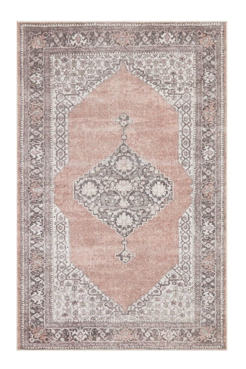 Verdun Opale Brun 160x230 cm Tvättbar Bomullsmatta Verdun Opale Brun 160x230 cm Tvättbar Bomullsmatta