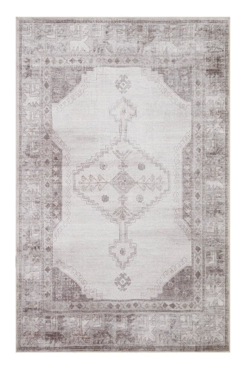 Verdun Lierre Creme 160x230 cm Tvättbar Bomullsmatta Verdun Lierre Creme 160x230 cm Tvättbar Bomullsmatta